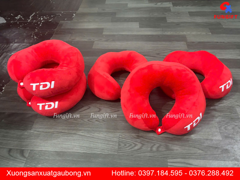 Gối kê cổ chữ U in logo theo yêu cầu