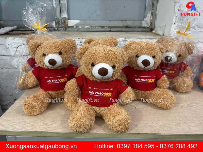 Làm gấu bông theo yêu cầu