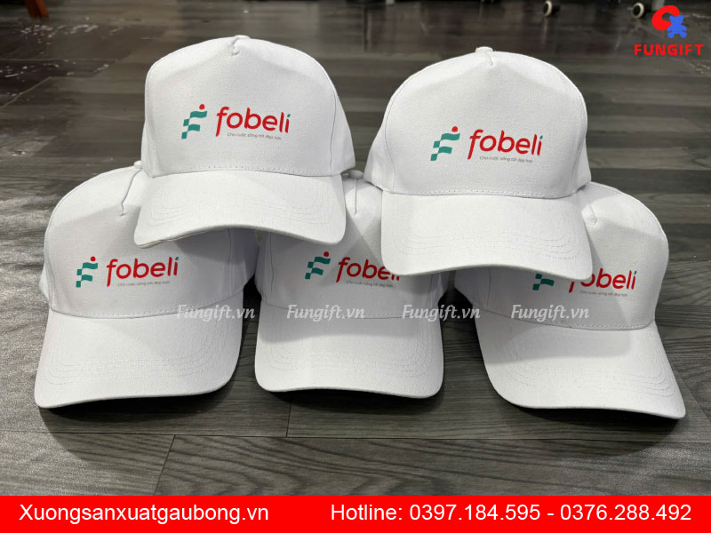 Mũ lưỡi trai in logo làm quà tặng