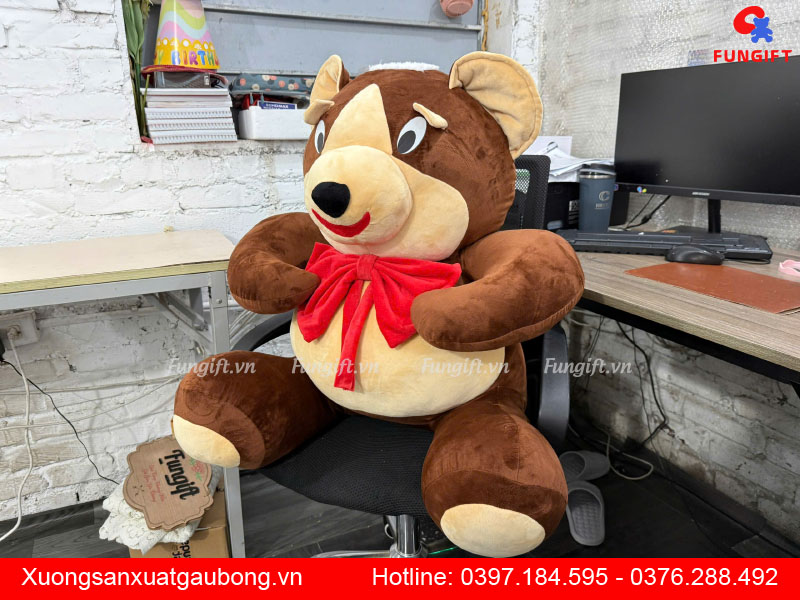 Sản xuất gấu bông theo yêu cầu số lượng ít