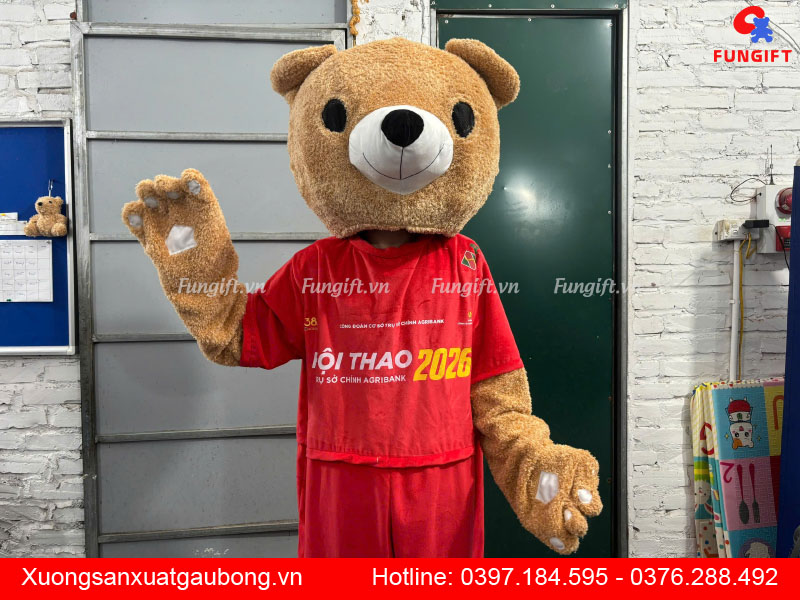 Xưởng sản xuất gấu mascot Hà Nội