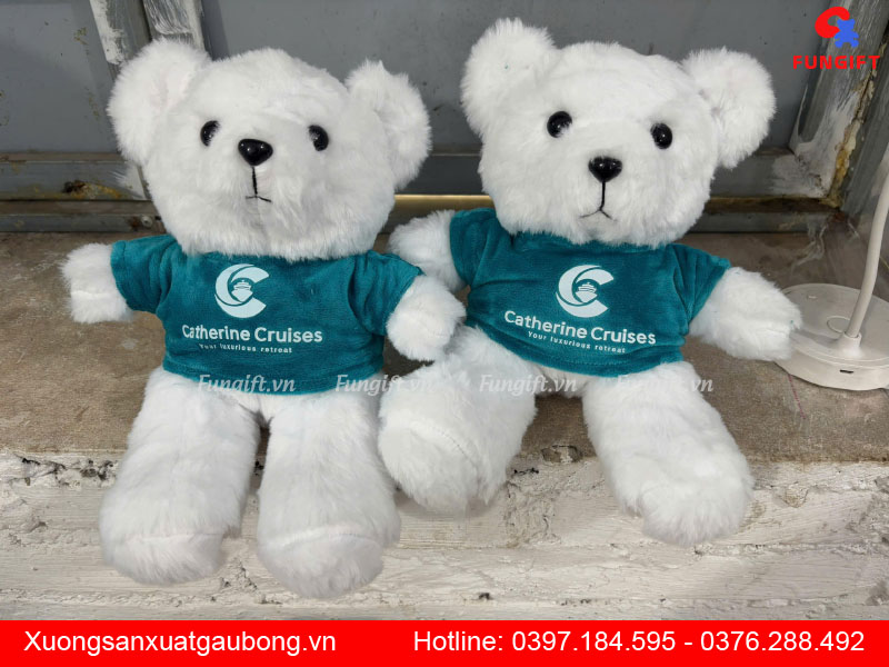 Quà tặng gấu bông in số lượng lớn
