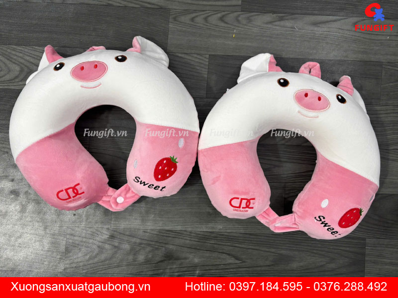 Đặt may gối cổ, gối chữ U theo yêu cầu