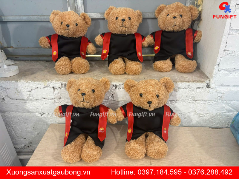 Gấu bông tốt nghiệp đeo sash
