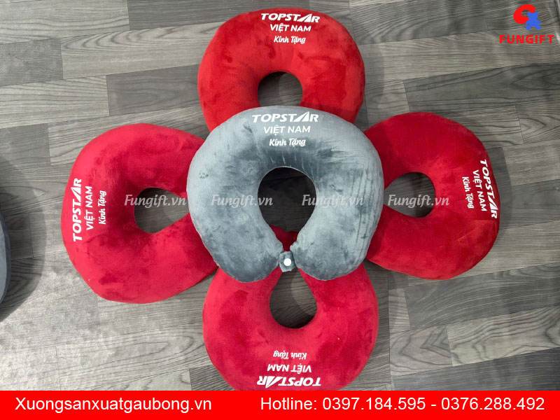 Gối chữ U in theo yêu cầu