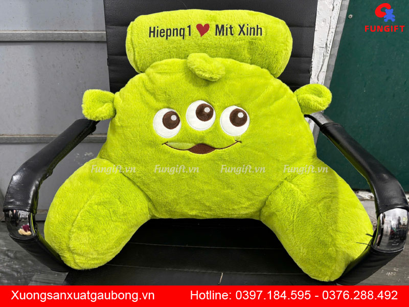 Gối đệm tựa văn phòng bông hình thú chống đau lưng