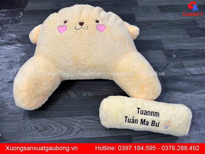 Gối tựa lưng nệm hình thú
