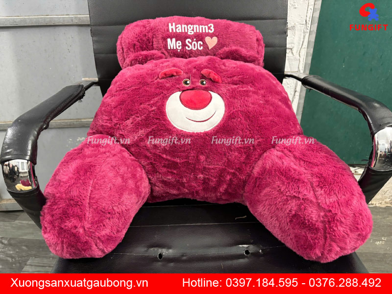 Gối tựa lưng văn phòng in theo yêu cầu