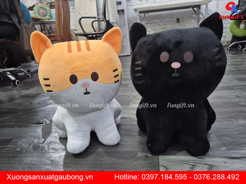 Mèo nhồi bông giá rẻ