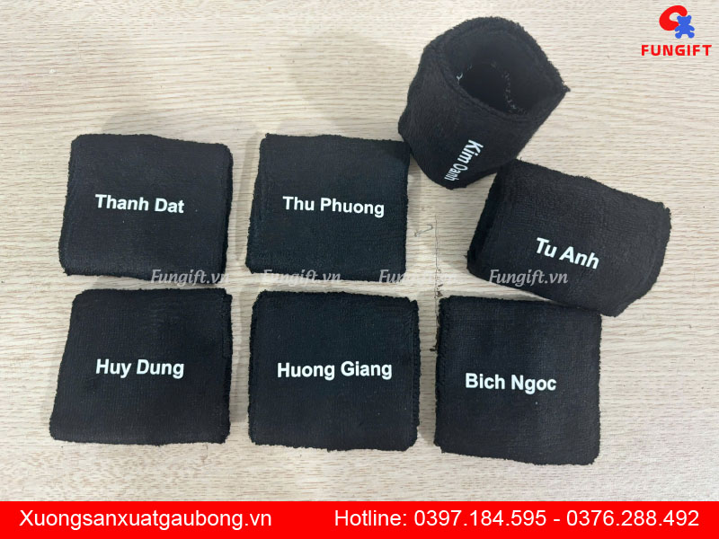 Xưởng sản xuất băng đeo tay theo yêu cầu