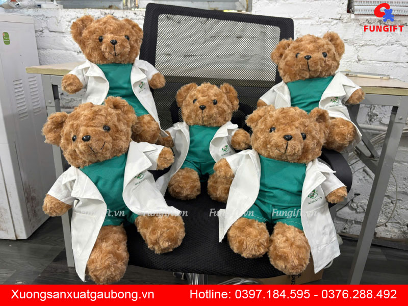 Xưởng sản xuất gấu bông bác sĩ tại Hà Nội