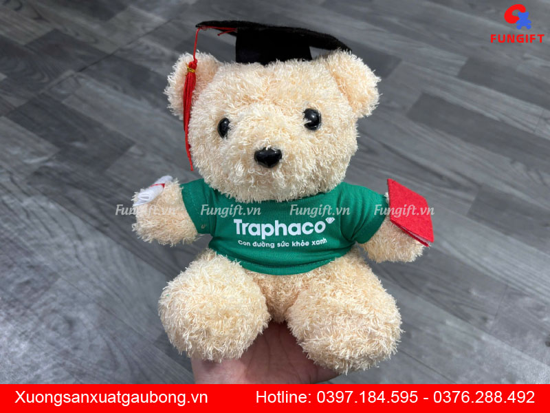 Xưởng sản xuất gấu bông in logo doanh nghiệp