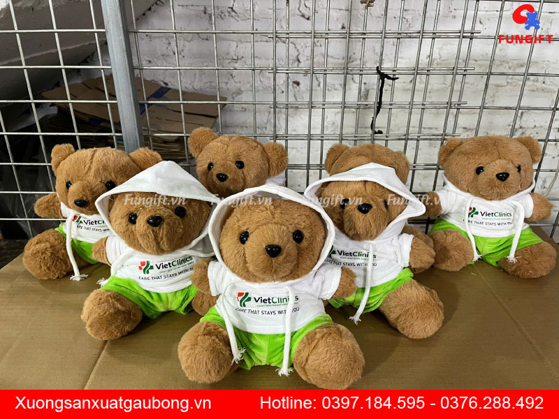 Xưởng sản xuất gấu bông theo yêu cầu