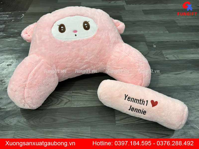 Xưởng sản xuất gối tựa lưng hình thú giá rẻ
