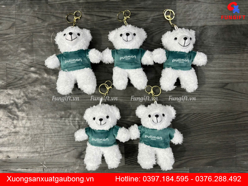Phụ kiện gấu móc khóa in theo yêu cầu