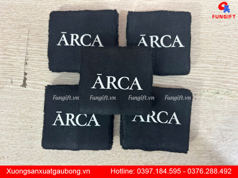 Băng bảo vệ cổ tay chặn mồ in logo làm quà tặng