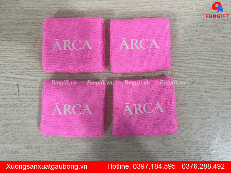 Băng đeo cổ tay in logo theo yêu cầu
