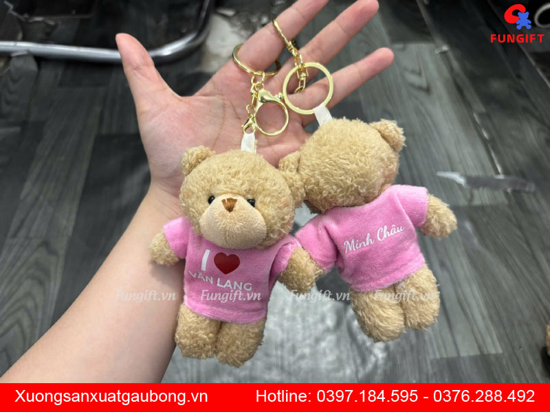 Đặt làm gấu bông theo yêu cầu Hà Nội