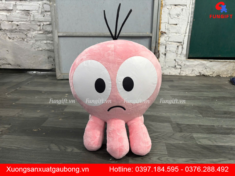 Gấu bông bạch tuộc sản xuất theo yêu cầu