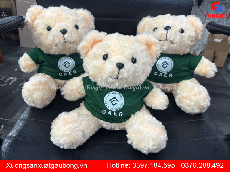 Gấu bông in logo công ty