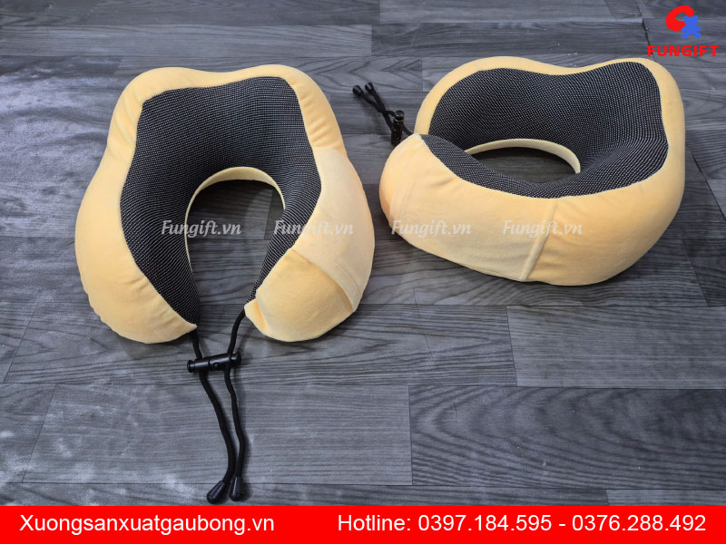Gối chữ U cao su non chống mỏi cổ