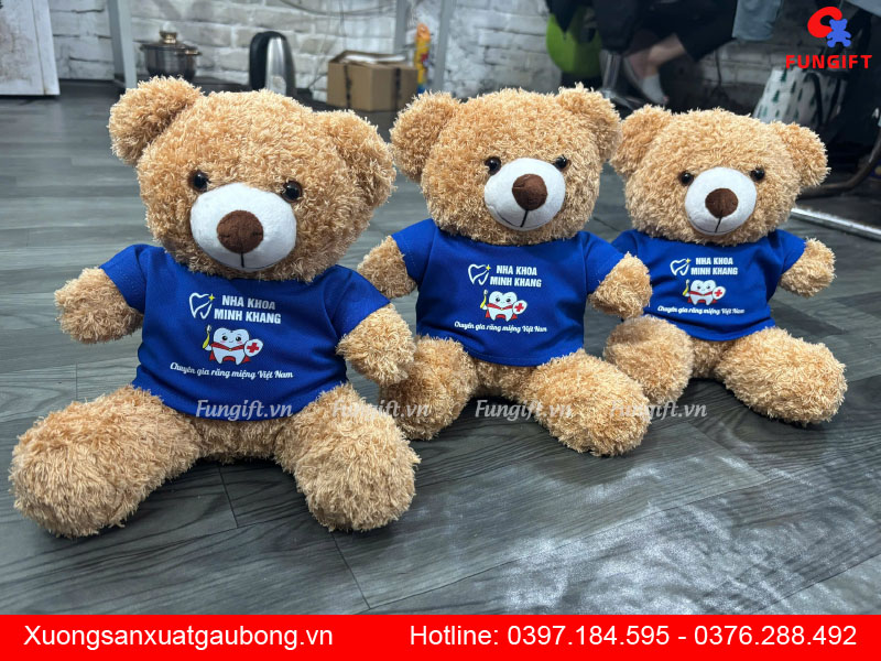 In gấu bông theo yêu cầu