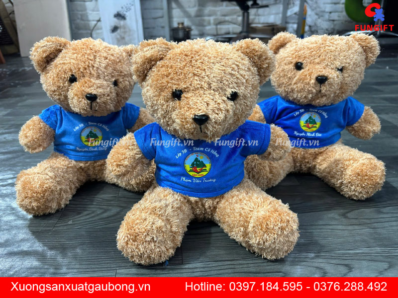 Làm gấu bông theo yêu cầu số lượng ít
