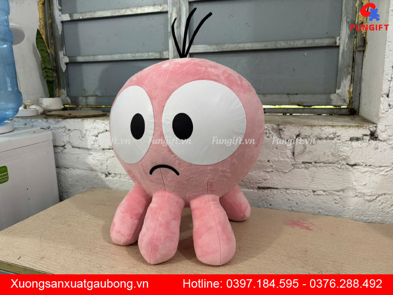 Xưởng may gấu bông in logo theo yêu cầu giá xưởng
