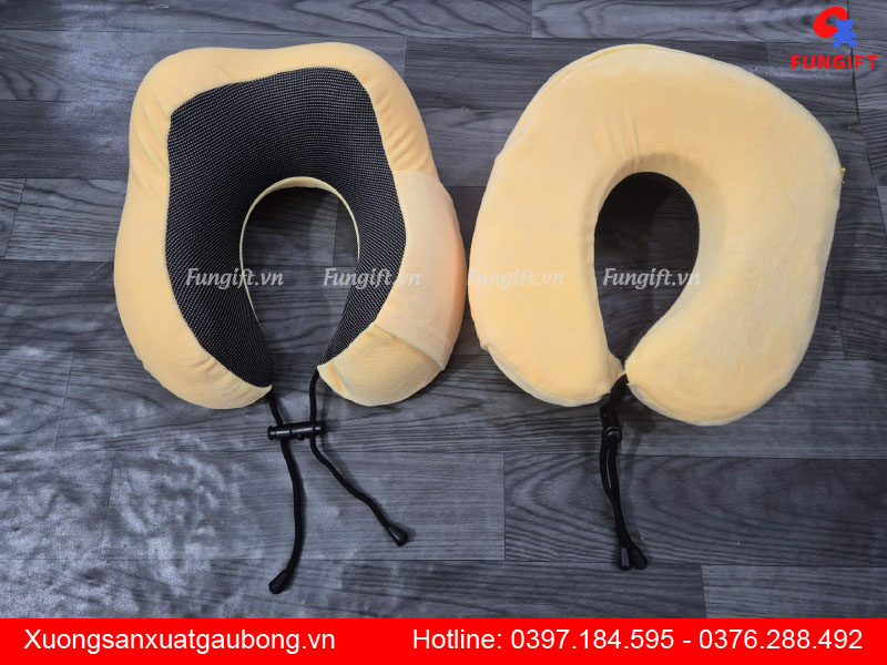 Xưởng may gối chuyên nghiệp, gối U, gối quà tặng