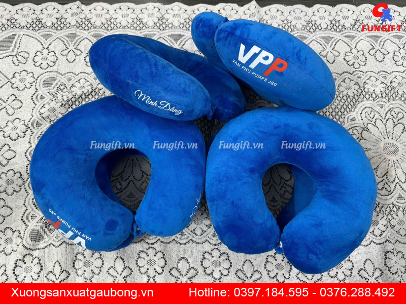 Xưởng sản xuất gối chữ U, gối kê cổ theo yêu cầu