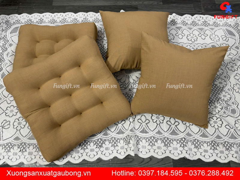 Đệm ghế ngồi bệt gia công tại xưởng giá tận gốc