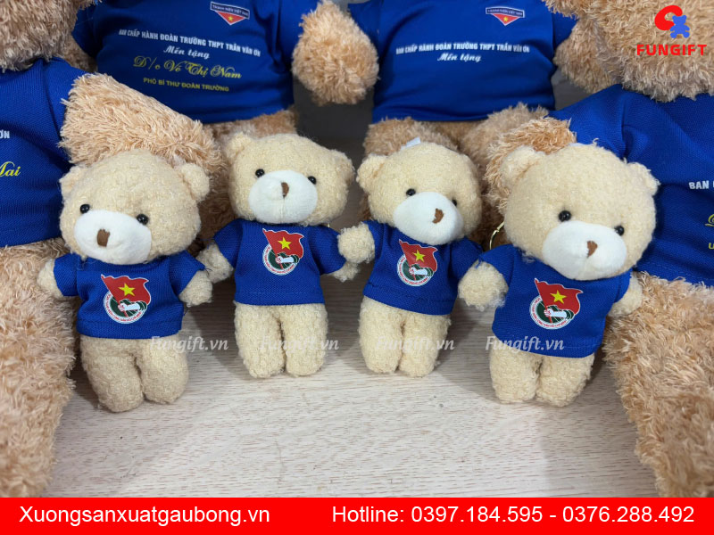 Gấu bông móc khoá quà tặng