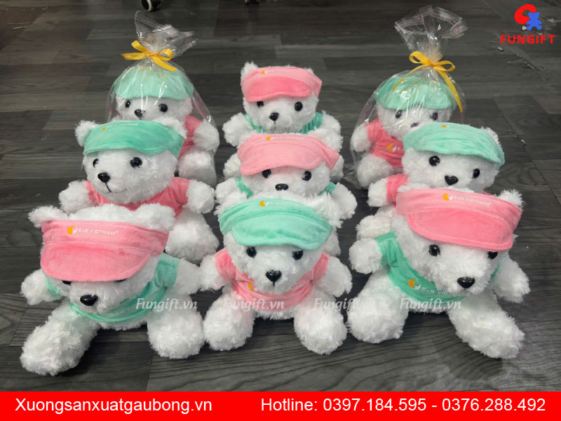 Gấu bông quà tặng khách hàng