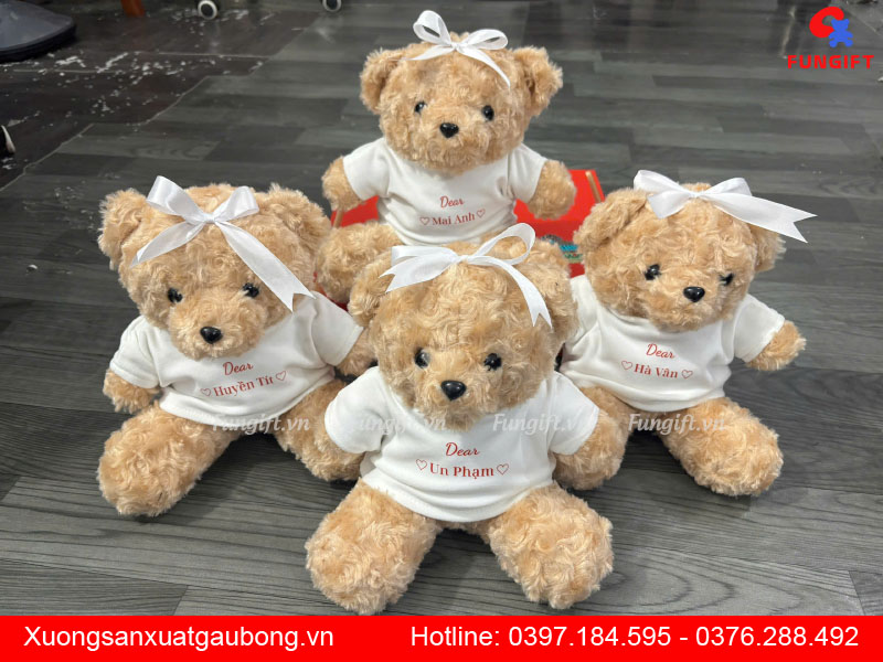 Gấu bông quà tặng sự kiện 20-10