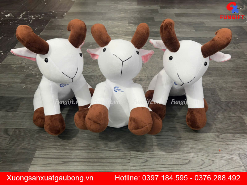 Gấu bông thú nhồi bông con dê