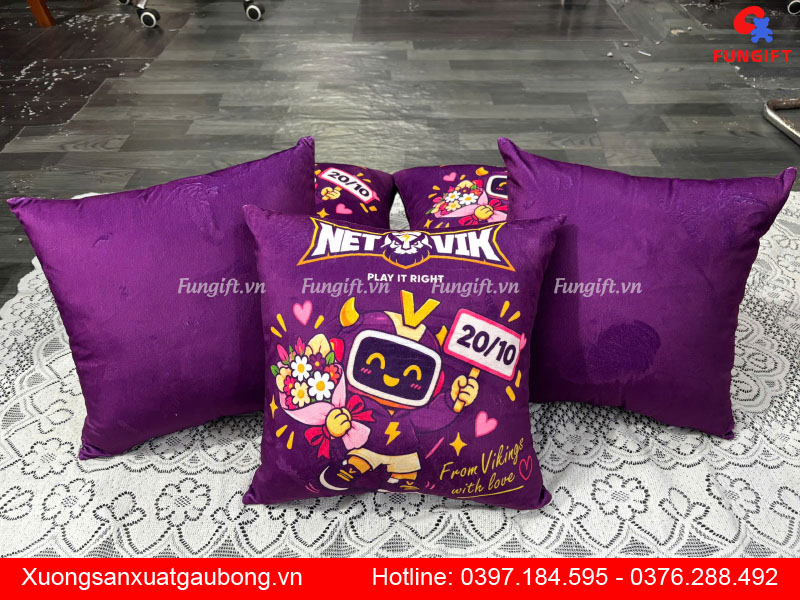 Gối tựa lưng quà tặng