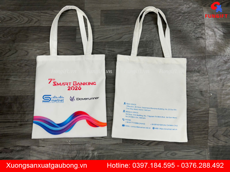 In túi vải số lượng ít