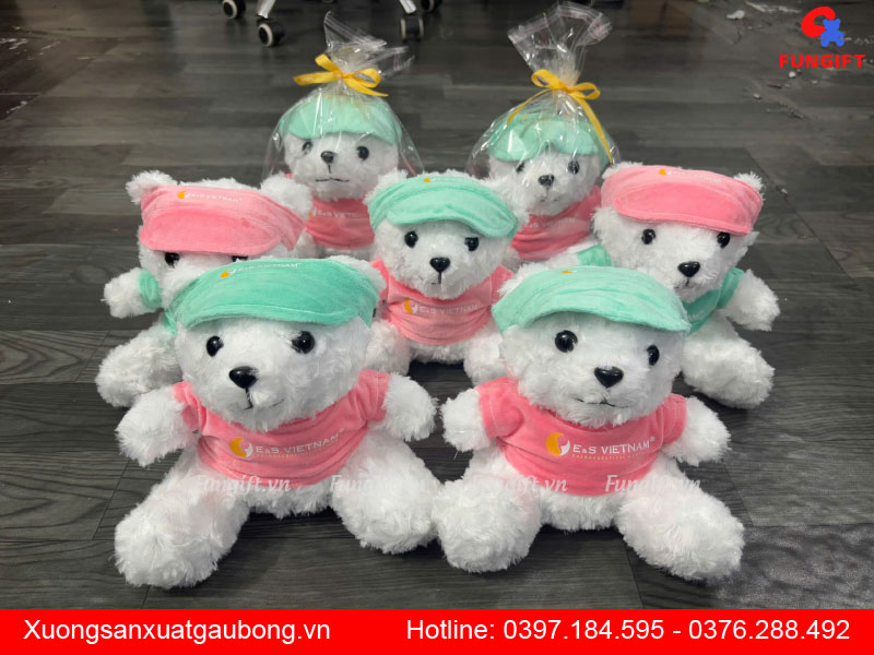 May gấu bông theo yêu cầu