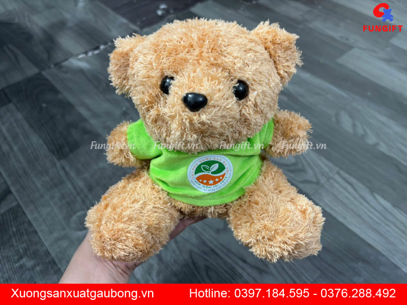 Sản xuất gấu bông in logo