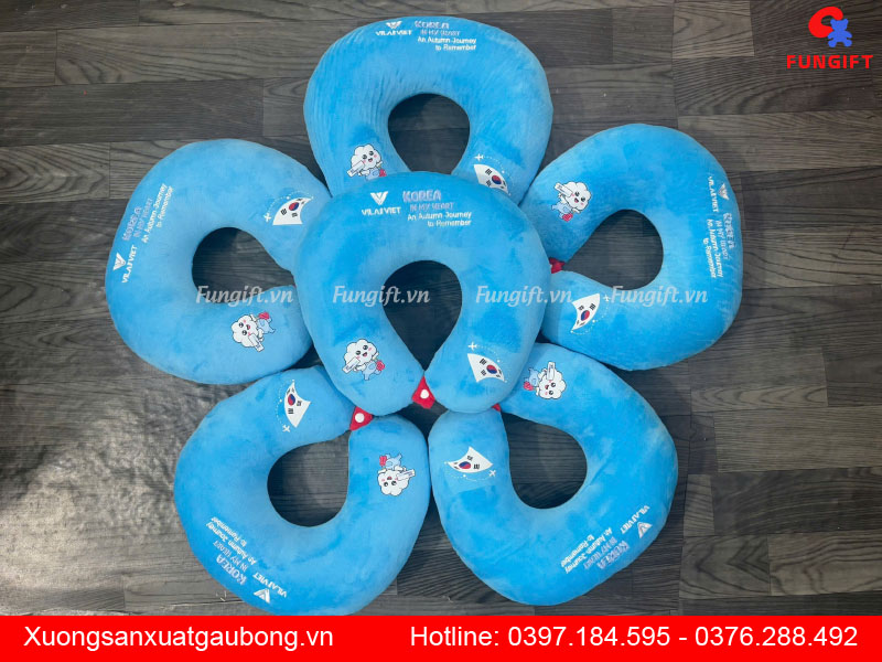 Xưởng may gối cổ chữ U giá rẻ Hà Nội