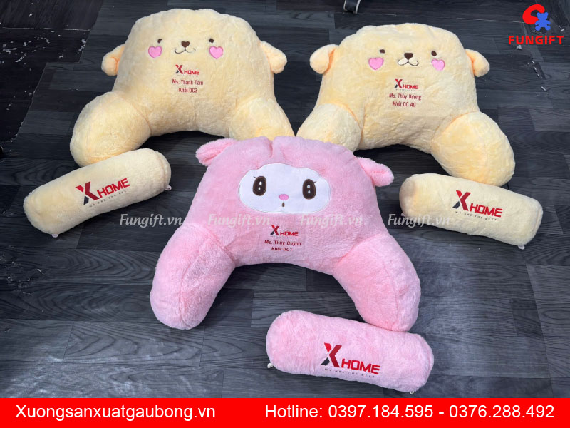 Xưởng may gối tựa lưng